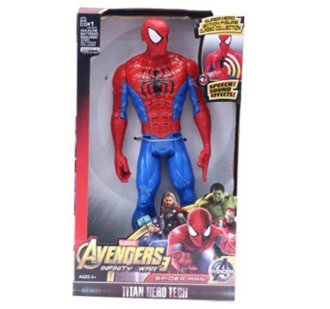 Spider-Man - figurka 30 cm s klouby a zvukovým efektem Marvel Avengers - Sběratelství