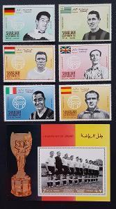 Sharjah 1968 hráči fotbal, kompletní série