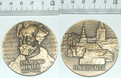 Medaile - Osobnost - Winter - Rakovník - Vitanovský