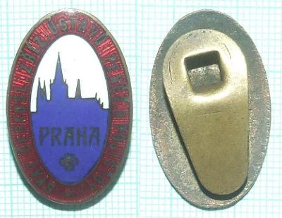 Odznak - Smalt - Praha