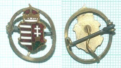 Odznak - Smalt - Poškozené - Maďarsko