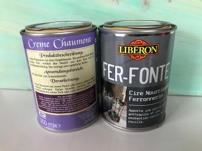 Kovářská čerň Liberon - grafitová pasta 
