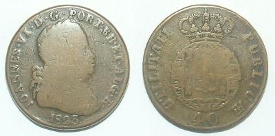Portugalsko 40 R 1823