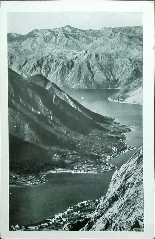 Černá Hora Boka Kotorska 1936