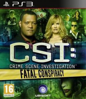 PS3 CSI CRIME SCENE INVESTIGATION : FATAL CONSPIRACY