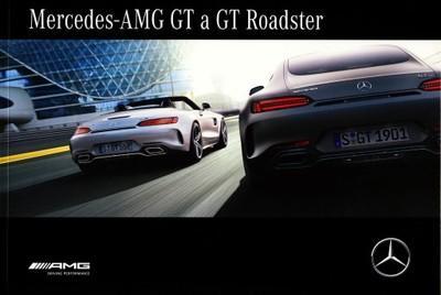 Mercedes AMG GT a Roadster prospekt 04 / 2017 SK - Motoristická literatúra