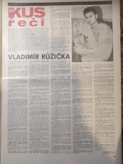 HOKEJ a FOTBAL ČASOPIS GÓL ROČNÍK 1988 - KOMPLETNÍ ROČNÍK