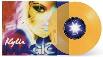 Kylie Minogue MAGIC Anglický limitovaný transparentní ŽLUTÝ vinyl SP