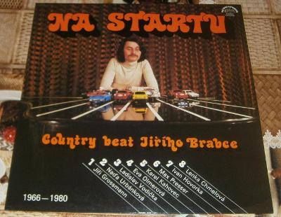 LP - Country Beat Jiřího Brabce - Na Startu (1966 - 1980) / Perf.stav!