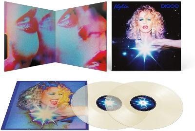 Kylie Minogue DISCO Britský limitovaný FLUORESCENTNÍ SVÍTÍCÍ vinyl 2LP