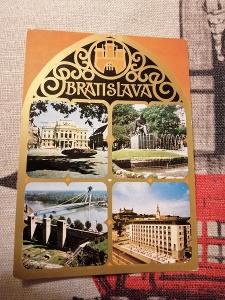 Pohlednice - Bratislava, prošla poštou 