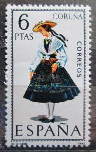 Španělsko 1968 Lidový kroj Coruňa Mi# 1739 2212