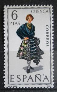 Španělsko 1968 Lidový kroj Cuenca Mi# 1754 0389