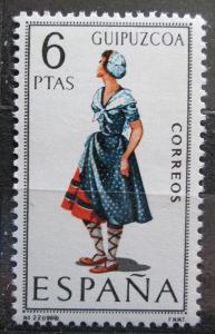 Španělsko 1968 Lidový kroj Guipúzcoa Mi# 1781 2213