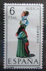 Španělsko 1968 Lidový kroj Huesca Mi# 1792 2213