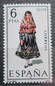 Španělsko 1969 Lidový kroj Leon Mi# 1795 2213