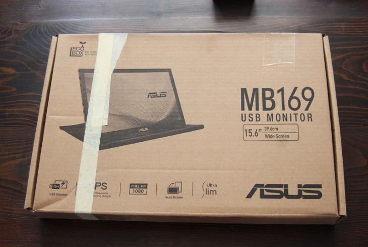 Monitor ASUS MB169B+, nové-rozbalené (záruka), 2 ks