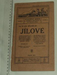 Jílové - vlastivědný sborník J. Bělohlav - 1911
