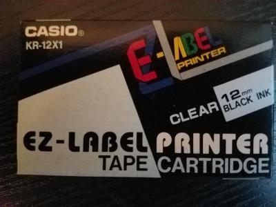 Pásky do tiskáren štítků Casio  - 4 ani ne za cenu jedné