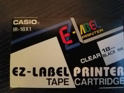 Pásky do tiskáren štítků Casio - 5 ani ne za cenu jedné