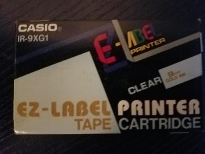 Pásky do tiskáren štítků Casio - 2 ani ne za cenu jedné