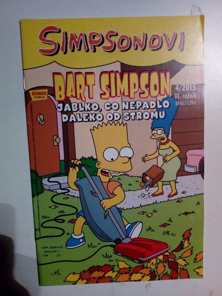 Komiks, Simpsonovi, č. 4/2015, top stav - Knihy a časopisy