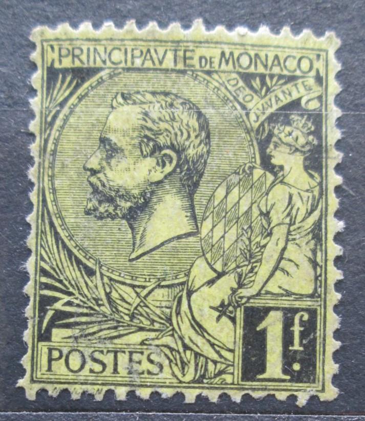 Monako 1891 Kníže Albert I. Mi# 20 Kat 25€ 2240 - Známky