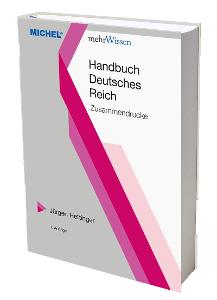 Kniha MICHEL Handbuch Zusammendrucke / Soutisky Deutsches Reich, NOVÉ