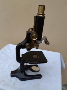 Starý Celomosazný Mikroskop- WINKEL- ZEISS - GOTTINGEN !!!