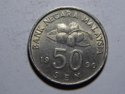 Malajsie 50 Sen 1990 XF č31921