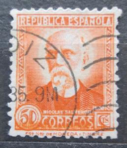 Španělsko 1932 Prezident Nicolás Salmerón Mi# 625 II A 2238
