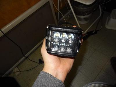 20W LED halogen, lampa, couvaci svetlo, reflektor, svetlomet 12 - 24 V