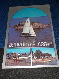 Pohlednice Zemplínská Šírava,prošlé poštou.