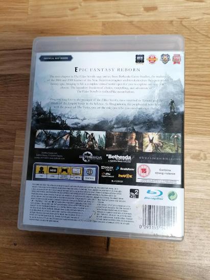 PS3 The Elder Scrolls 5: Skyrim + MAPA pro SONY Playstation 3