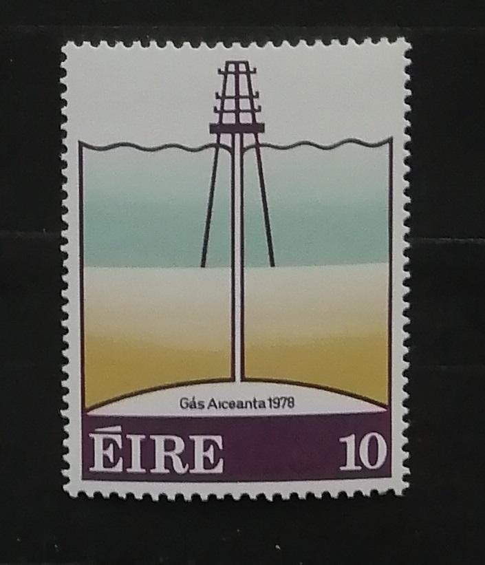 Irsko 1978 Těžba ropy a plynu, průmysl - Známky