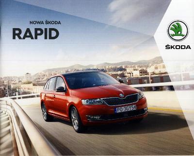 Škoda Rapid Sedan a Spaceback prospekt 05 / 2017 PL