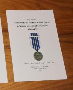 Vyznamenání, medaile a čestné dekorace slovenského vězeňství 1969-92