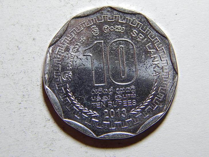 Srí Lanka 10 Rupees 2013 UNC č27906