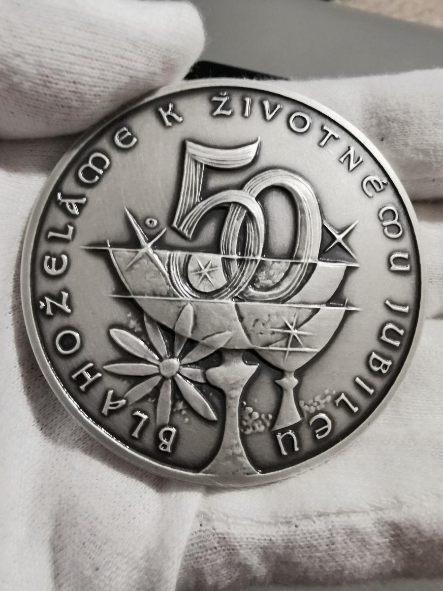 Velká medaile SP k 50. narozeninám z Kremnice - Sběratelství