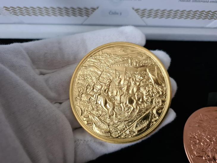 Medaile k 400.výročí bitvy na Bíle hoře (1620 - 2020) - pouze 10 sad ! - Numismatika