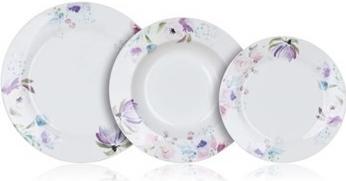 18D sada talířů Banquet Pink Flowers - 2.jakost ( BC 999 Kč )