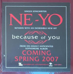 LP- NE-YO - Because Of You (12"Maxi singl)´2007 / Def Jam Records USA