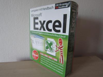 Starý nerozbalený PC Program Excel na Win 98/XP/2000/ME/Němčina