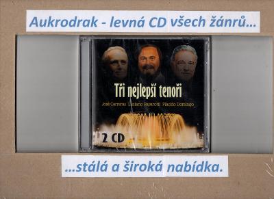 CD/Tři nejlepší tenoři-José Carreras/Luciano Pavarotti/Plácido Domingo