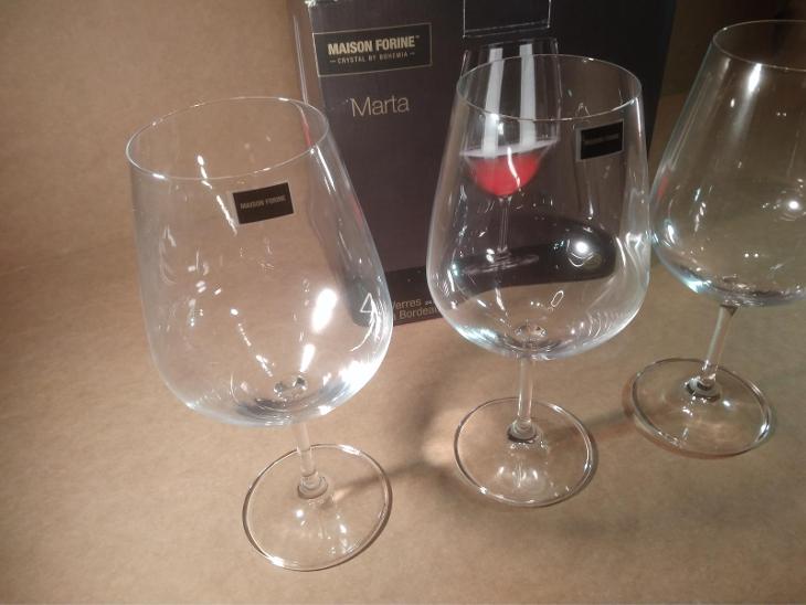 Sada sklenic na Bordeaux MARTA 720 ml - Nekompletní  ( BC 249 Kč )