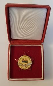 Stará medaile / řád / vyznamenání ČSR JEZDÍM BEZ NEHOD A ZÁVAD