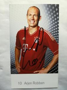 Autogram podpis Robben Arjen