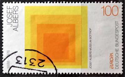 BUNDESPOST: MiNr.1674 Homage to the Square by Joseph Albers 100pf 1993