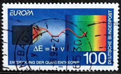 BUNDESPOST: MiNr.1733 Quantum Theory by Max Planck 100pf 1994