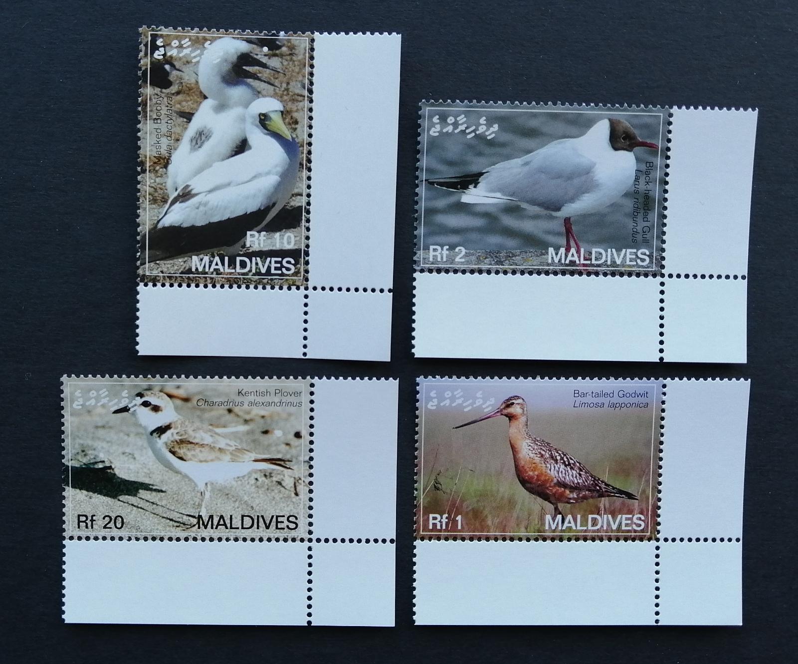 Maledivy 2007 Mi.4566-9 5,5€ Vtáky ostrovov, fauna - Tematické známky